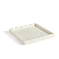 Iš marmuro dekoratyvinis padėklas 35x35 cm Serela – Kave Home