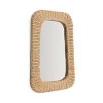 Sieninis veidrodis su rotango rėmu 38x59 cm Zilna – Kave Home