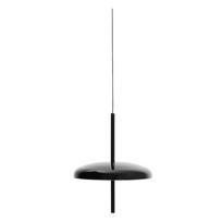 Juodos spalvos lubinis šviestuvas LED su pritemdymo funkcija ø 16 cm su metaliniu gaubtu Porte – Kave Home