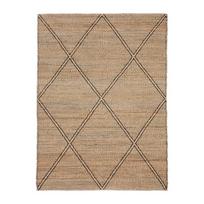 Rankų darbo natūralios spalvos iš džiuto kilimas 160x230 cm Vallalta – Kave Home