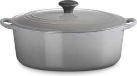 Le Creuset Troškintuvas Le Creuset ovalus, 29 cm, šviesiai pilkas