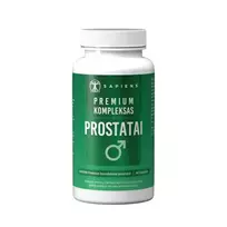 SAPIENS Premium kompleksas prostatai, 60 kapsulių