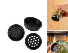 MIX pabarstukų įdėklai magnetiniams delikatesų stiklainiams Silwy SE-FG-3