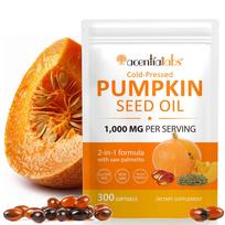 AcentialLabs Moliūgų sėklų aliejus 1000 mg , 300 kapsulių