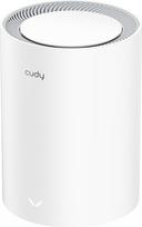 "Cudy AX3000 WiFi 6 Mesh System" - aprėpia iki 2500 m², pakeičia belaidį maršrutizatorių ir ilgintuvą, 2,5G WAN, palaiko eterneto magistralę, M3000 1 pakuotė (M3000 1 pakuotė V2.0)