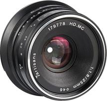 7artisans 25mm F1.8 rankinis fiksuotas objektyvas M4/3 fotoaparatams Panasonic G1 G2 G3 G4 G5 G6 G7 GF1 GF2 GF3 GF5 GF6 GM1 Olympus EMP1 EPM2 E-PL1 E-PL2 E-PL3 E-PL5-Black