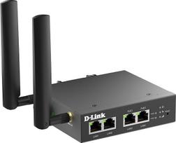 D-Link DWM-314-TP 4G daugiafunkcinis PoE modemo maršrutizatorius | Pramoninis LTE Cat.4, du PoE+ prievadai, 4 prievadų Ethernet komutatorius, VPN apsauga, atsparumas temperatūrai ir drėgmei, montavimas ant DIN bėgio