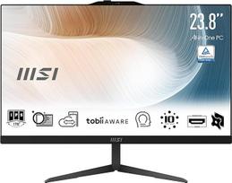 MSI Modern AM242 12M-1244IT AIO stalinis kompiuteris - 23,8" IPS, "Intel Core i5-1235U", 1920x1080 (FHD), 14 ms, 8GB (DDR4 SDRAM), 512GB SSD, laidinė klaviatūra ir pelė, integruota interneto kamera - "Windows