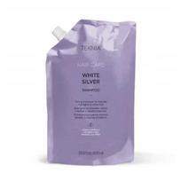 Lakmé Teknia White Silver Shampoo Refill šampūnas šviesiems ir žiliems plaukams - papildymas, 600 ml