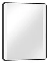 Hansgrohe Xarita Lite Q veidrodis su LED apšvietimu, 70x60 cm, matinės juodos spalvos, 54962670