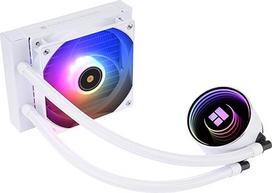 "Thermalright Frozen Notte 120 ARGB White" skystas procesoriaus aušintuvas, 120 mm PWM ventiliatorius su ARGB-Up 2000 aps/min greičiu, skirtas AMD/AM4/AM5, "Intel LGA1150/1151/1200/1700/1851, baltos spalvos