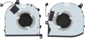Aušinimo ventiliatorius XPS 15 9570 XPS 15 7590 XPS 15-9570 Precision 5530 5540 serijos kompiuteriams, nuolatinės srovės 5V 0,5A nešiojamųjų kompiuterių pakaitinis ventiliatorius, 4 kontaktų CPU GPU aušinimo ventiliatorius Aliuminio lydinio CPU GPU aušini