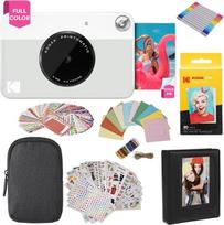 Kodak PRINTOMATIC Digitale Sofortbildkamera, Vollfarbdrucke auf Zink 2x3-Fotopapier mit Sticky-Back-Funktion - Drucken Sie Memories Sofort (Schwarz)
