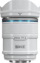SIRUI Sniper 23 mm automatinio fokusavimo objektyvas, F1.2 plataus kampo APS-C fotoaparato objektyvas, X montavimo objektyvas, skirtas X-H2s, X-T5, X-M5, X-S20 (X montavimas, baltas)