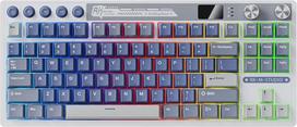 Royal Kludge M87 Ocean Blue, Beige Switch, US