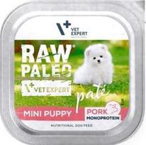 Vetexpert RAW PALEO Pâte Mini Puppy Pork - wet dog food - 150g