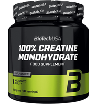BioTech 100% Creatine Monohydrate, 500 g