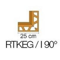 Vidinis kampas BARA-RTKEG/I 90° profiliuočiui BARA-RTKEG