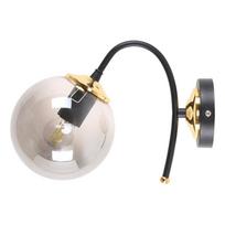 Sieninė lempa juodos spalvos/pilkos spalvos ø 15 cm Yoyo – Squid Lighting