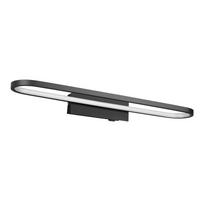 Matinės juodos spalvos LED sieninis šviestuvas (ilgis 60 cm) Gianni - Trio