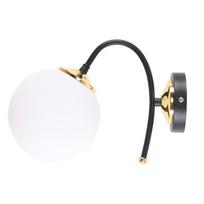 Sieninė lempa baltos spalvos/juodos spalvos ø 15 cm Yoyo – Squid Lighting