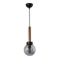 Kabantis šviestuvas ø 15 cm su stiklo gaubtu Cota – Squid Lighting