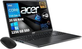 "Acer Extensa EX215-54-5055", 4 branduolių CPU i5-1135G7, 20GB RAM, 1256GB SSD, 15,6 colių FHD IPS, "Intel Iris Xe Graphics", "Windows 11 Pro", paruoštas naudoti, GAR. Italija Pelė NEMOKAMA