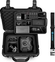 "Lekufee" vandeniui atsparus kietas dėklas, skirtas DJI Osmo 360 veiksmo kameros kombinuotai baterijai (7 vnt.), DJI Mic 3/2/Mini, kitiems priedams (tik dėklas)
