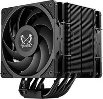 "Scythe Mugen 6" CPU oro aušintuvas, "Intel LGA1700", LGA1151, AMD AM5/AM4/Ryzen, 120 mm, vienvamzdis, aliumininis viršutinis dangtelis