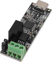 CAN analizatoriaus modulis, 170 MHz veikimo dažnis, efektyvus maitinimo procesorius, USB ir CAN keitiklio modulis, skirtas 2.0A CAN 2.0B CAN FD