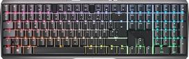 CHERRY MX 3.0S belaidė, belaidė mechaninė žaidimų klaviatūra, vokiškas išdėstymas (QWERTZ), "Bluetooth", belaidis ir laidinis ryšys, MX2A RED jungikliai, juoda