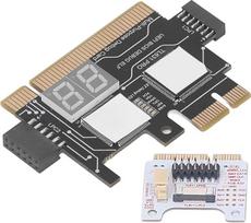 Haofy Laptop-Motherboard-Analysator-Kit, Hohe Erkennungsrate, Automatische Leistungsmodul-Erkennung, Geeignet für, Schwarz, PCI E, LPC