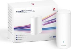 HUAWEI "WiFi Mesh 3+" maršrutizatorius, dviejų dažnių "Wi-Fi 6 AX3000", viso namo "Wi-Fi" aprėptis, sklandus tarptinklinis ryšys, kelių įrenginių prijungimas, įsiskverbimas į sieną, be DSL funkcijos, "HomeSec", baltas