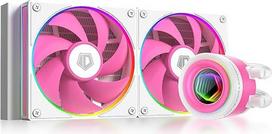 ID-COOLING 240mm rožinis skystas CPU aušintuvas staliniam kompiuteriui Vandens 78CFM 29,9dB 4 kaiščiai