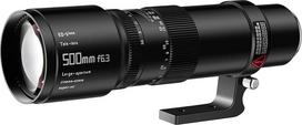 TTARTISAN 500 mm F6.3 "Fuji GFX" pilno kadro fotoaparato laikikliui skirtas objektyvas teleobjektyvas laukinei gamtai fotografuoti