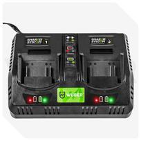 Dvigubas akumuliatorių įkroviklis Wuber W04011, 21,5 V