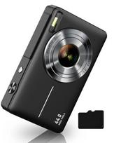 Skaitmeninis fotoaparatas Kompaktiškas skaitmeninis fotoaparatas FHD 1080P, 16X, 32GB, juodas