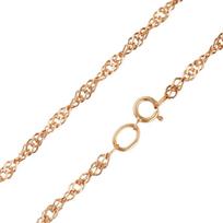 Auksinė grandinėlė moterims "Singapore" Brasco 58102 58102-50