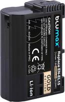 "Blumax" baterija, suderinama su "Nikon" EN-EL15c | - 2600mAh -| EN-EL15b EN-EL15a EN-EL15, skirta Z8 Z7 II Z6 III Zf Z5 - D800 D850 D7100 D7500 - MH-25 MH-34