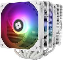 "TR Peerless Assassin 120 White ARGB CPU oro aušintuvas, 6 šiluminiai vamzdeliai, dvigubas TL-C12W-S 120 mm PWM ventiliatorius, AGHP technologija, skirtas AMD AM4 AM5, "Intel 1700/1150/1155/1200/2011