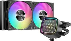 SAMA L50 240 mm CPU skystas aušintuvas AIO aušintuvas su ARGB Infinity Mirror efektu 2 x 120 mm ARGB PWM ventiliatorius 28 mm Mažas triukšmas AM4 AM5/Intel LGA 1700/1150/1151/1200/1851 Juoda