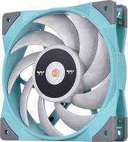 Thermaltake TOUGHFAN 12 Turquoise didelio statinio slėgio radiatoriaus ventiliatorius (vieno ventiliatoriaus pakuotė) Tylus korpuso ventiliatorius PWM 500~2000 aps/min Turquoise CL-F117-PL12TQ-A