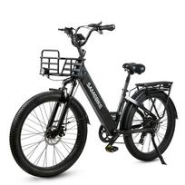 Samebike RS-A01 Plus Electric Bike 750W Motor 48V 14Ah Battery 26*3.0 ” inch Fat Tire Step-thru City Commuter Ebike juoda