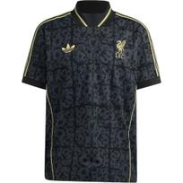 Adidas Originals Išsiuvinėta Juostelė Trumpomis Rankovėmis Futbolo Marškinėliai Vyriški marškinėliai Juodi JW5462 L