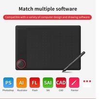 Graphic Drawing Tablet with roller key Large Active Area Digital Tablet G30 Support Android/Windows/Computers/Mobile Graphic Tablet