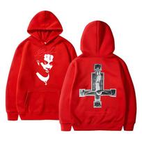 Raperis Playboi Carti Whole Lotta Red Hoodies Vyrams Moterims Hip Hop Vintage Oversized Megztinis Streetwear Vyriškas Laisvalaikio Gotikiniai Hoodies S