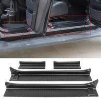 Durų plokštės dangtelis slenkstis Jeep Wrangler JL Gladiator JT 2018-2022 Įėjimo apsaugos Durų slenksčio plokštelių apsaugos 4-durų automobilio priedai 4 Doors-Rubber
