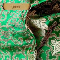 Satininis audinys Vintažinis Kinų stiliaus Brokatinis Satininis Žakardinis audinys Siuvimui Kimono Cheongsam PASIDARYK pats Rankų darbo medžiaga Lopinėlis 50cm