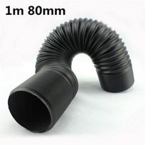 Diameter 80mm  Flexible Cold Air Intake Pipe Inlet Hose Tube Duct Kit 1M