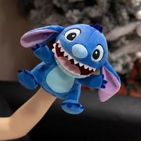 Mielas Stitch lėlytė ant rankos Miela pliušinė anime lėlė Stitch Lilo & Stitch Tėvų ir vaikų žaidimų lėlė Angelas raminantys žaislai Gimtadienio dovanos pink